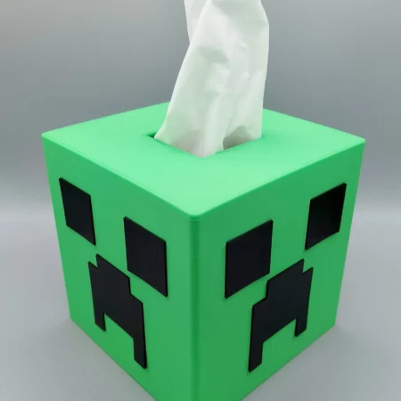 Boîte à mouchoirs style créature pixélisée - Couleurs au choix