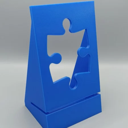 Support à couvercle de puzzle - Couleurs au choix