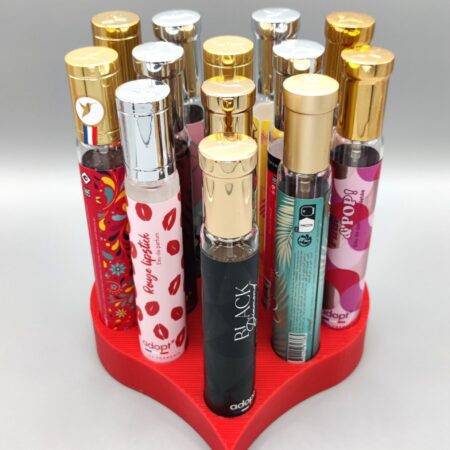 Support 13 parfums Adopt 30ml forme cœur - Couleurs au choix