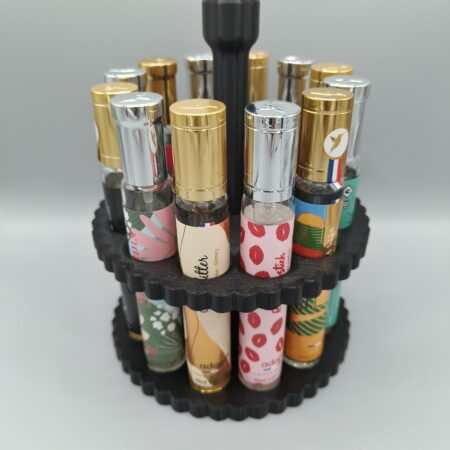 Support forme de carrousel pour 12 parfums Adopt - Couleurs au choix